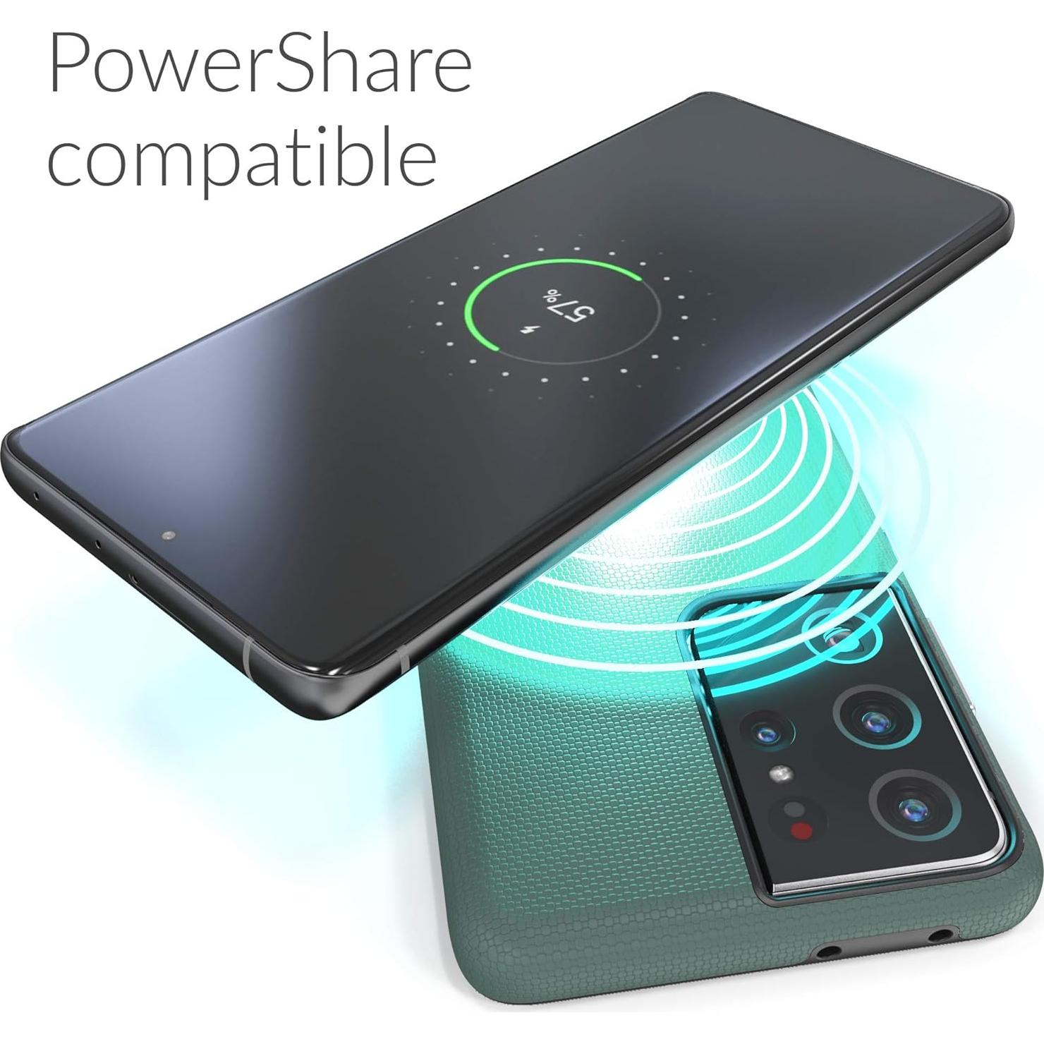 Funda Crave Dual Guard para Samsung Galaxy S21 Ultra - Verde