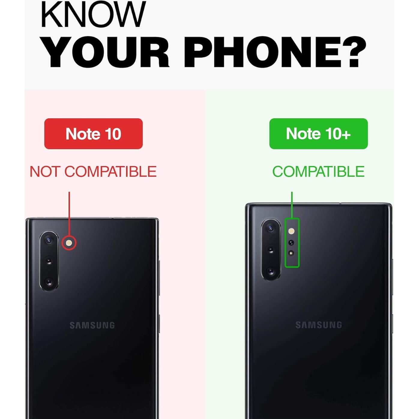 Funda Protectora Encased Rebel Armor para Galaxy Note 10+ Azul