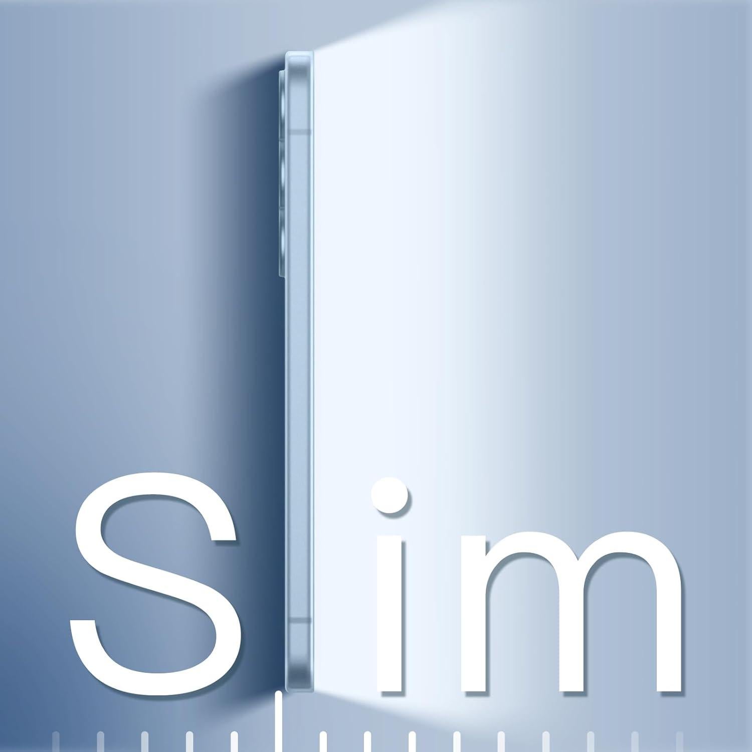 Funda Ultra Delgada JETech para Samsung Galaxy S25 5G - Azul Hielo