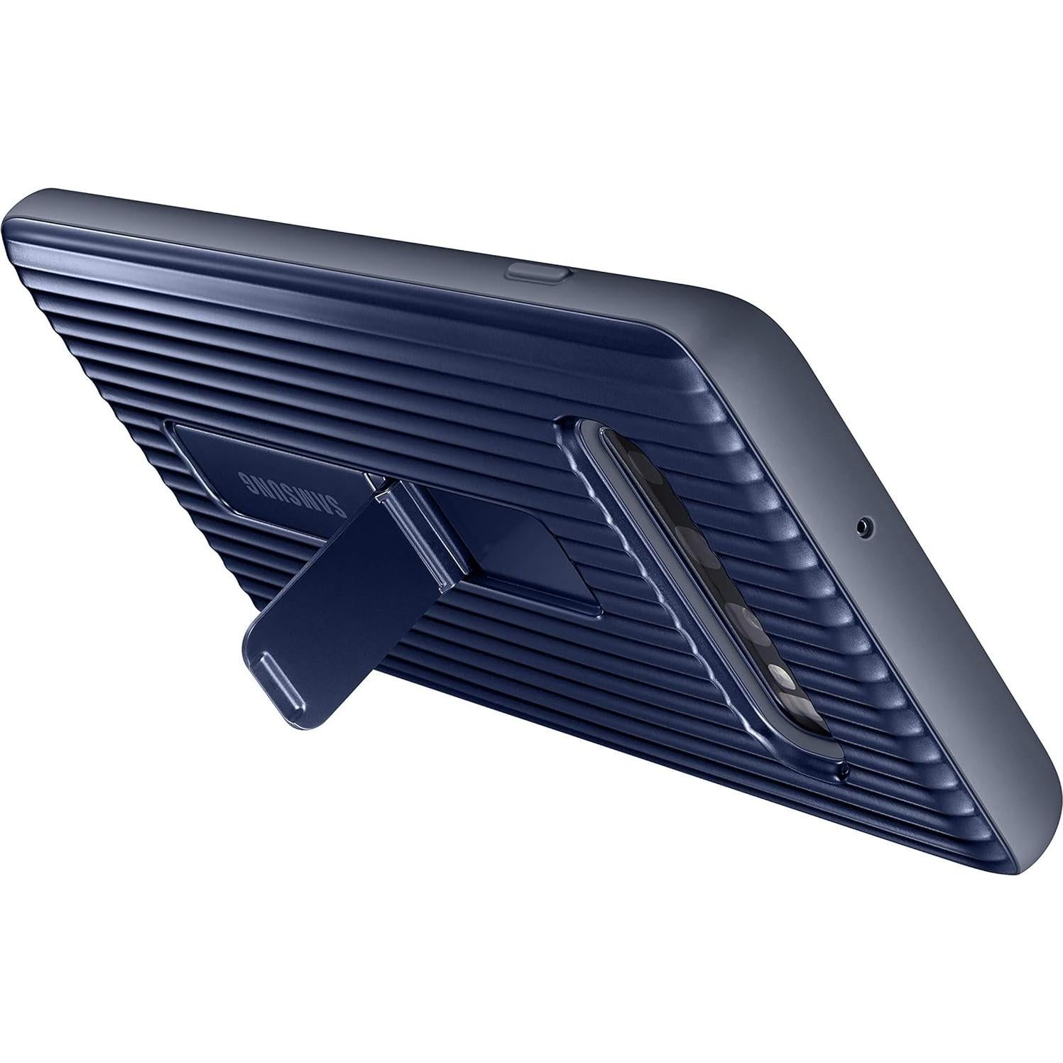 Funda Protectora Rugged Samsung Galaxy S10+ con Soporte Azul