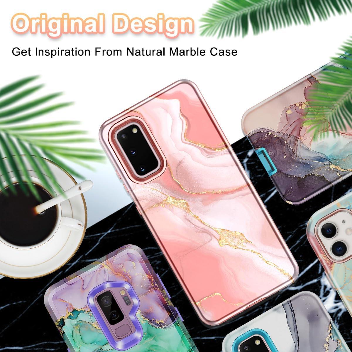 Funda Btscase para Samsung Galaxy S20 6.2" Patrón Mármol Rosa