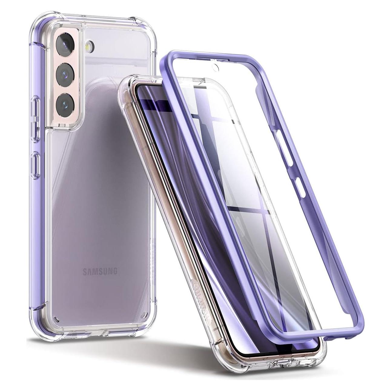 Funda Transparente SURITCH para Samsung Galaxy S22 6.1" con Protector