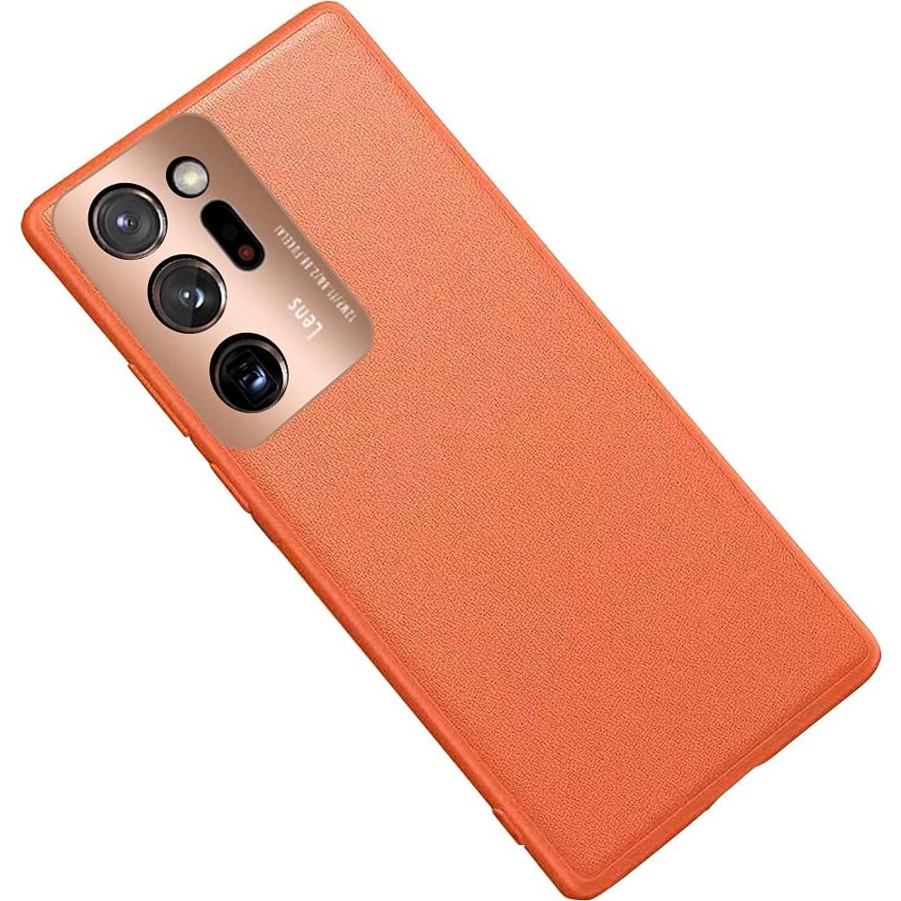 Funda de cuero para Samsung Galaxy Note 20 Ultra - Naranja