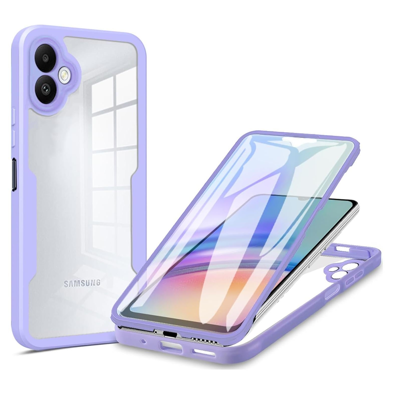 Funda Transparente CCSmall para Samsung Galaxy A05 con Protector