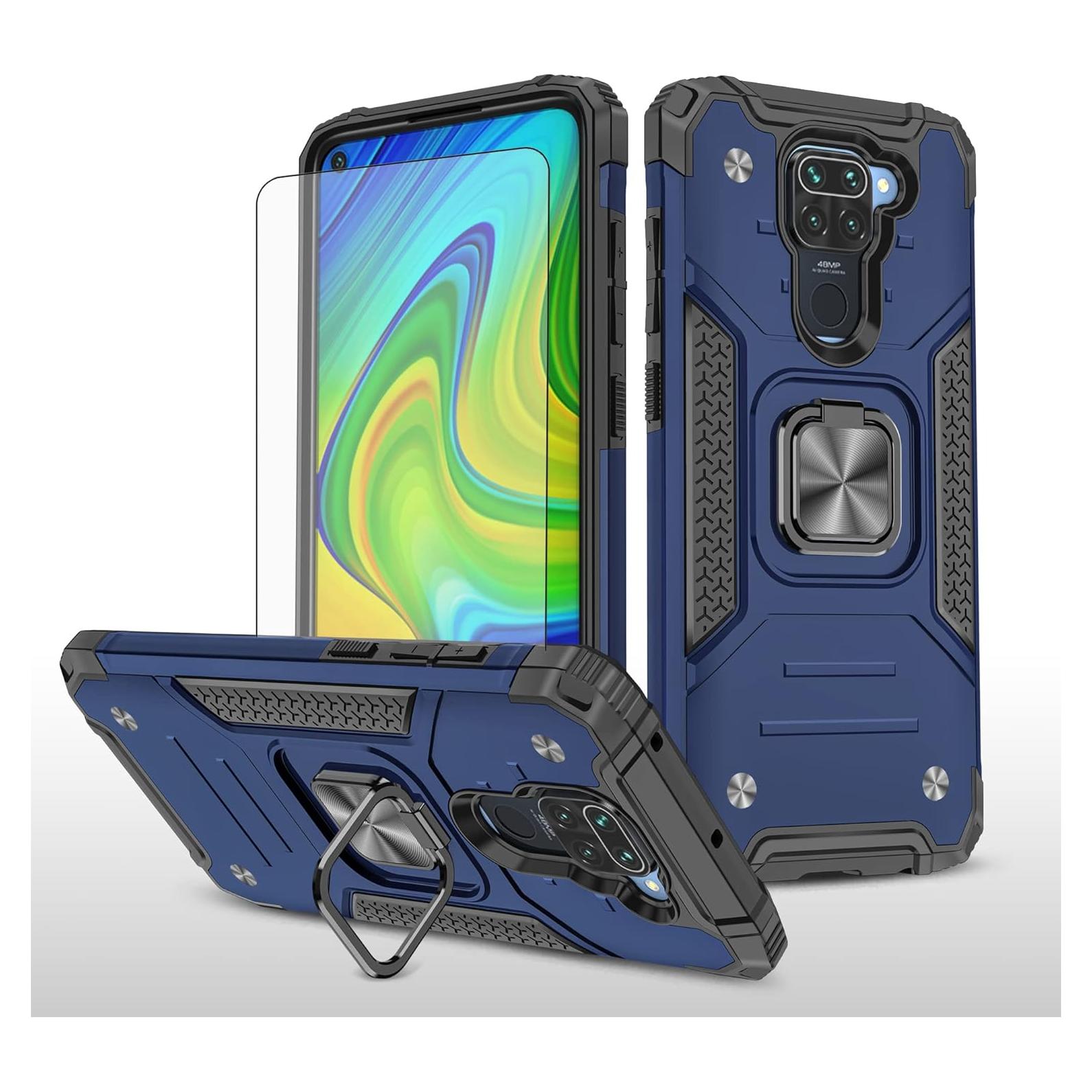 Funda Asuwish para Xiaomi Redmi Note 9 / 10X 4G con protector