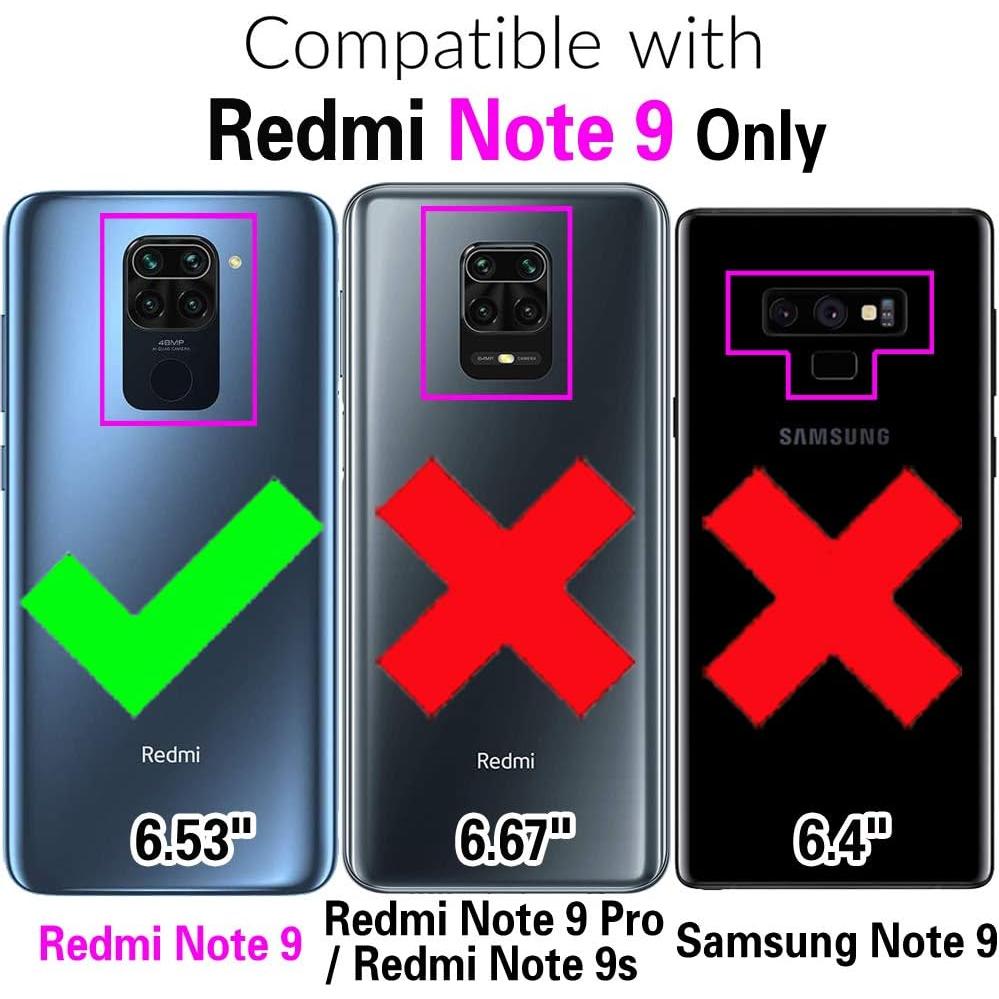 Funda Asuwish para Xiaomi Redmi Note 9 / 10X 4G con protector