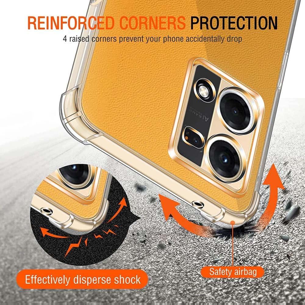 Funda TPU Transparente USTIYA para Reno 7 y OPPO F21 Pro