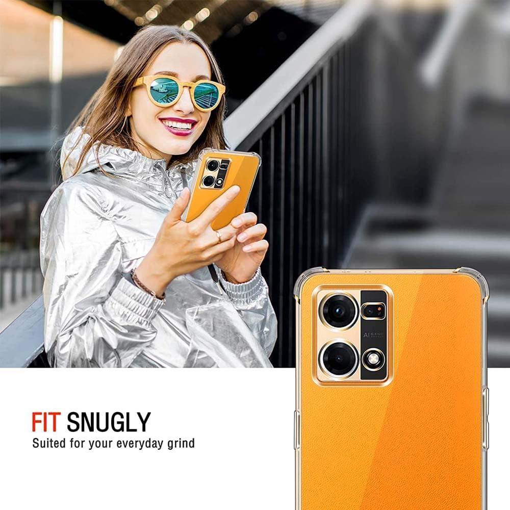 Funda TPU Transparente USTIYA para Reno 7 y OPPO F21 Pro
