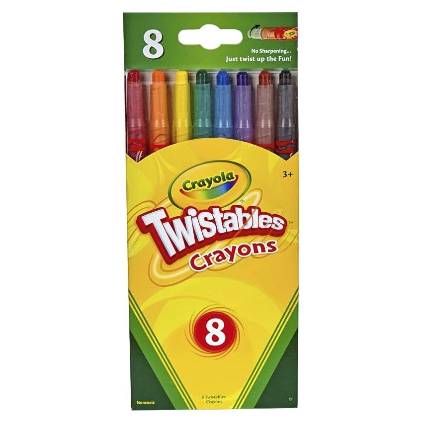 Crayones Twistables Crayola 52-7408 8 colores vibrantes