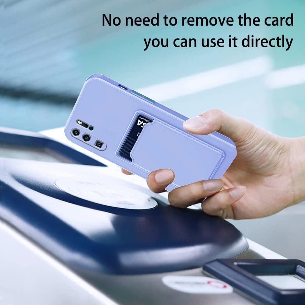 Funda Silicona TPU Huawei P30 Pro con Soporte para Tarjetas