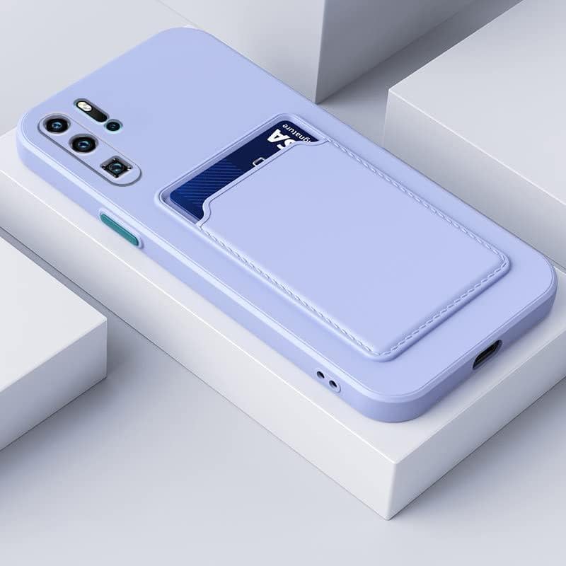 Funda Silicona TPU Huawei P30 Pro con Soporte para Tarjetas