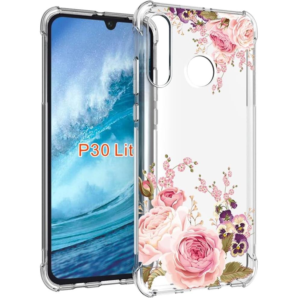 Funda Bumper TPU Huawei P30 Lite/Nova 4E Rosa 6.15"