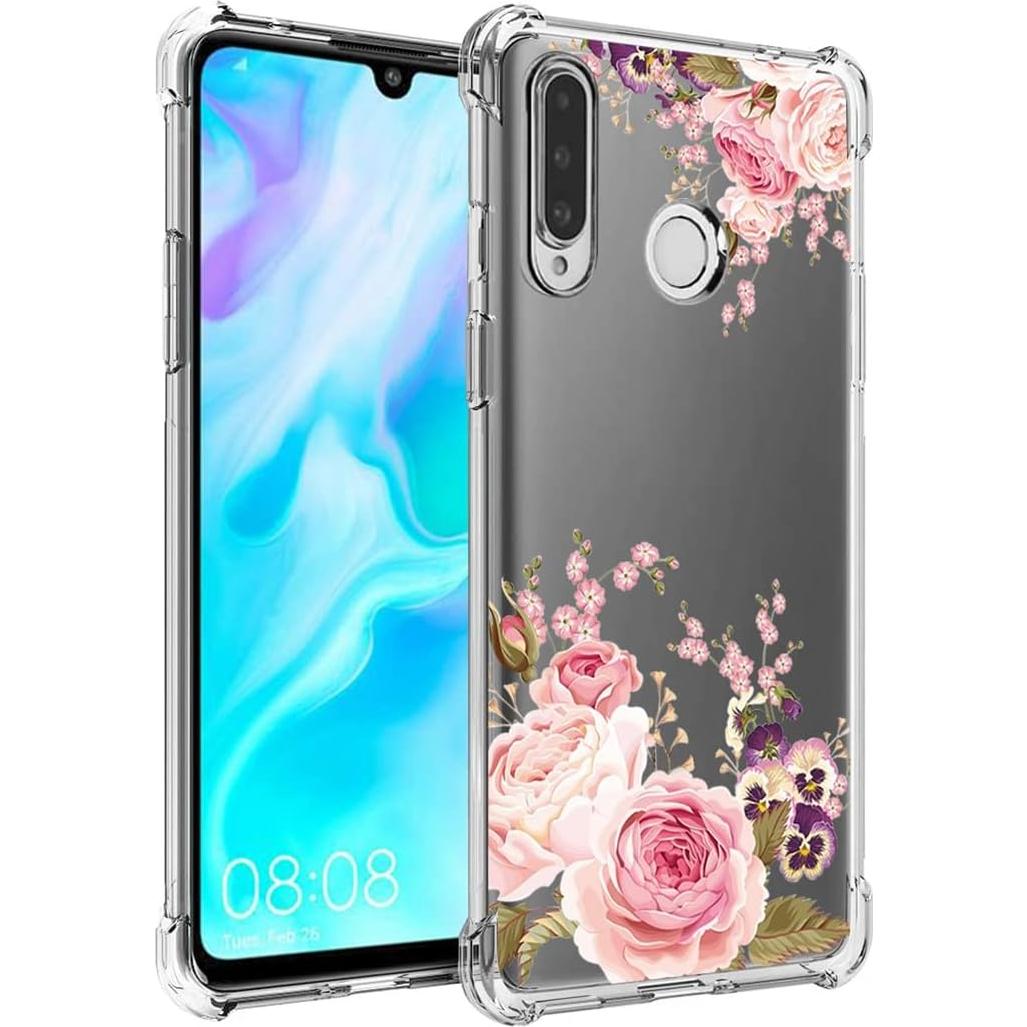 Funda Bumper TPU Huawei P30 Lite/Nova 4E Rosa 6.15"