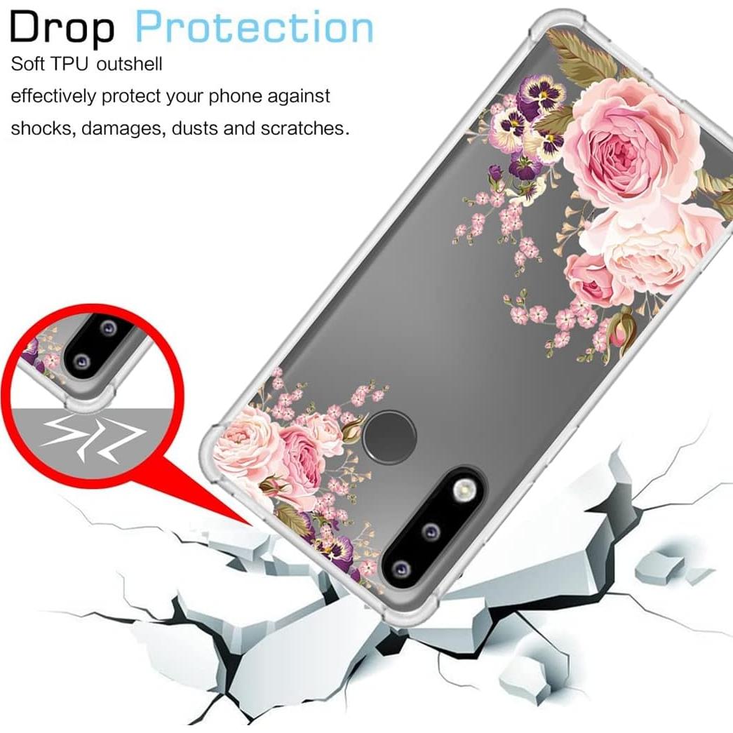 Funda Bumper TPU Huawei P30 Lite/Nova 4E Rosa 6.15"