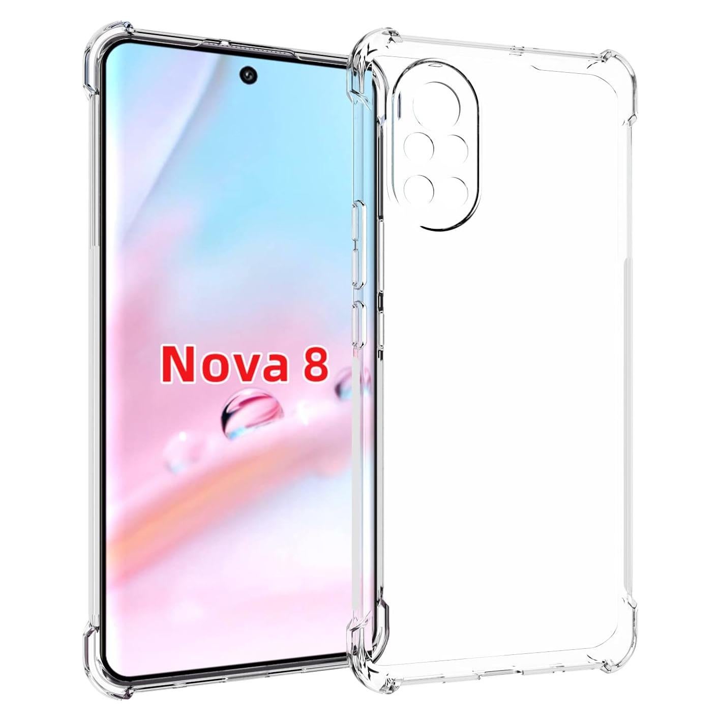 Funda TPU Transparente USTIYA para Huawei Nova 8 - Protección Total