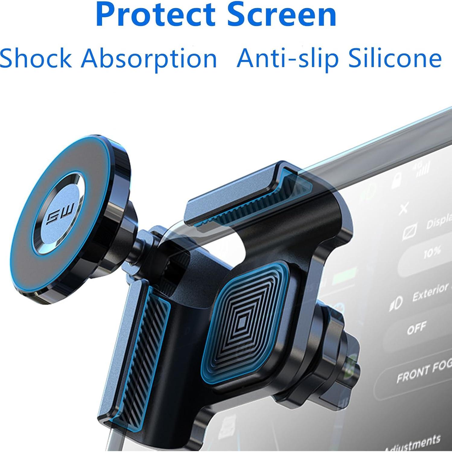 Soporte para Teléfono HZGAMER A01SP021307003 Magnético para Tesla