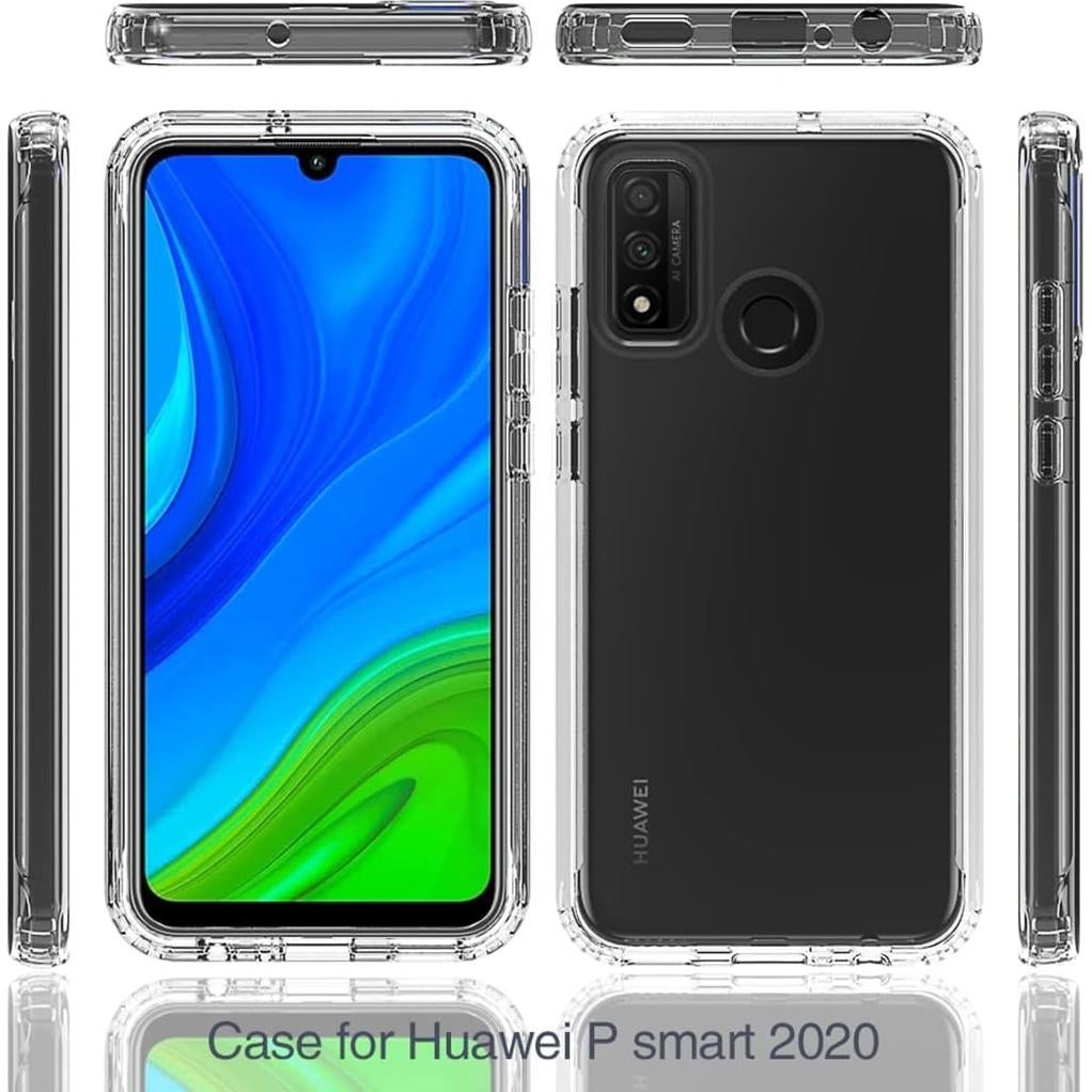 Funda Protectora Huawei P Smart 2020 + Protector Vidrio Templado