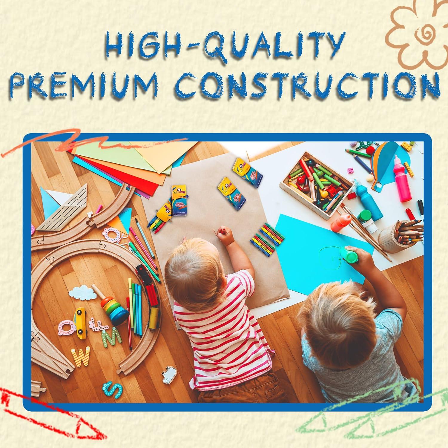 Crayones Bedwina 576 unidades - 144 paquetes de 4 colores