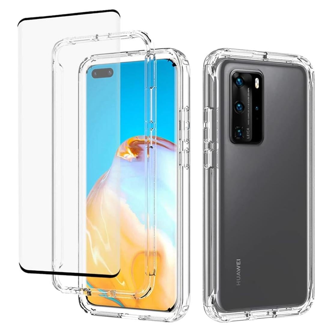 Funda Transparente Huawei P40 Pro con Protector de Pantalla