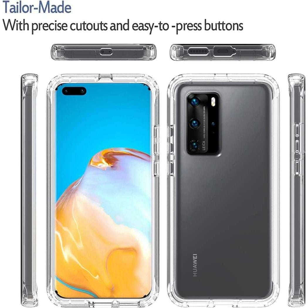 Funda Transparente Huawei P40 Pro con Protector de Pantalla