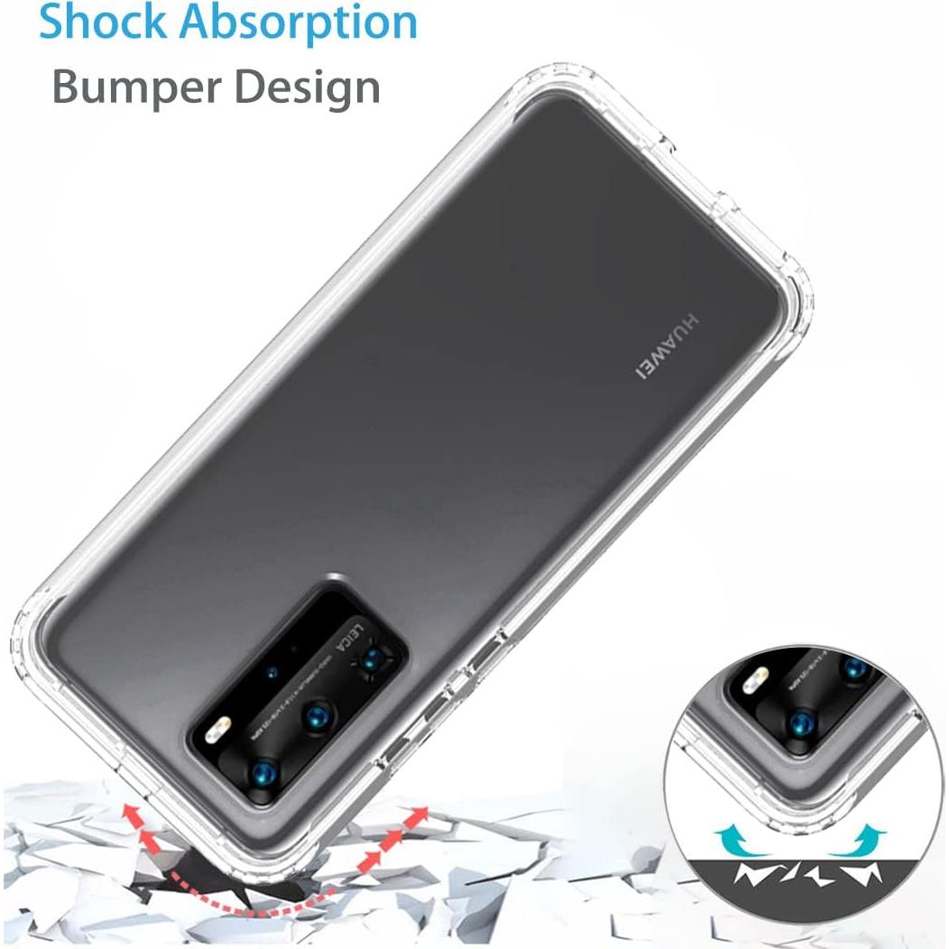 Funda Transparente Huawei P40 Pro con Protector de Pantalla