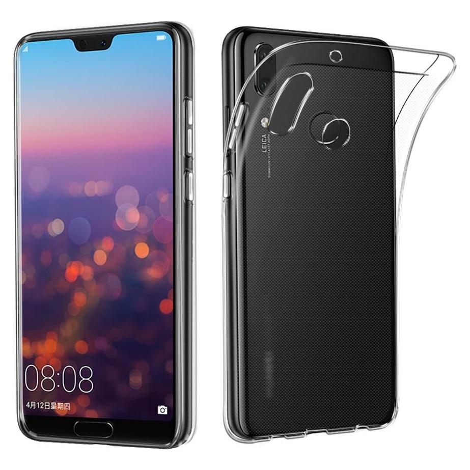 Clear Case for Huawei P20 Lite, Soft Slim Fit Shockproof TPU Lightweight Thin Transparent Cover