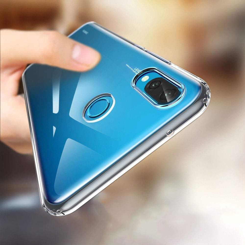 Clear Case for Huawei P20 Lite, Soft Slim Fit Shockproof TPU Lightweight Thin Transparent Cover