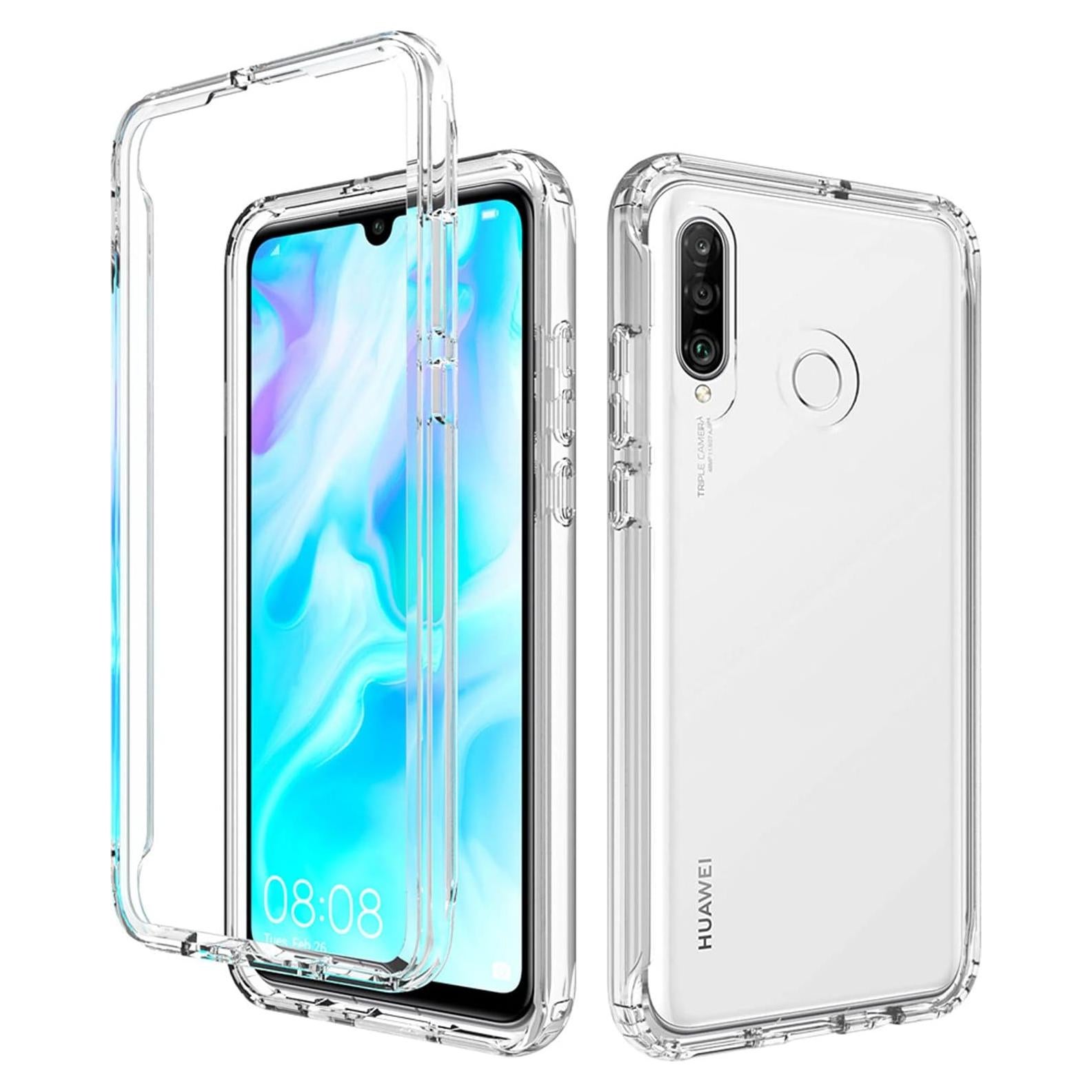 Funda Asuwish para Huawei P30 Lite/Nova 4E Transparente TPU