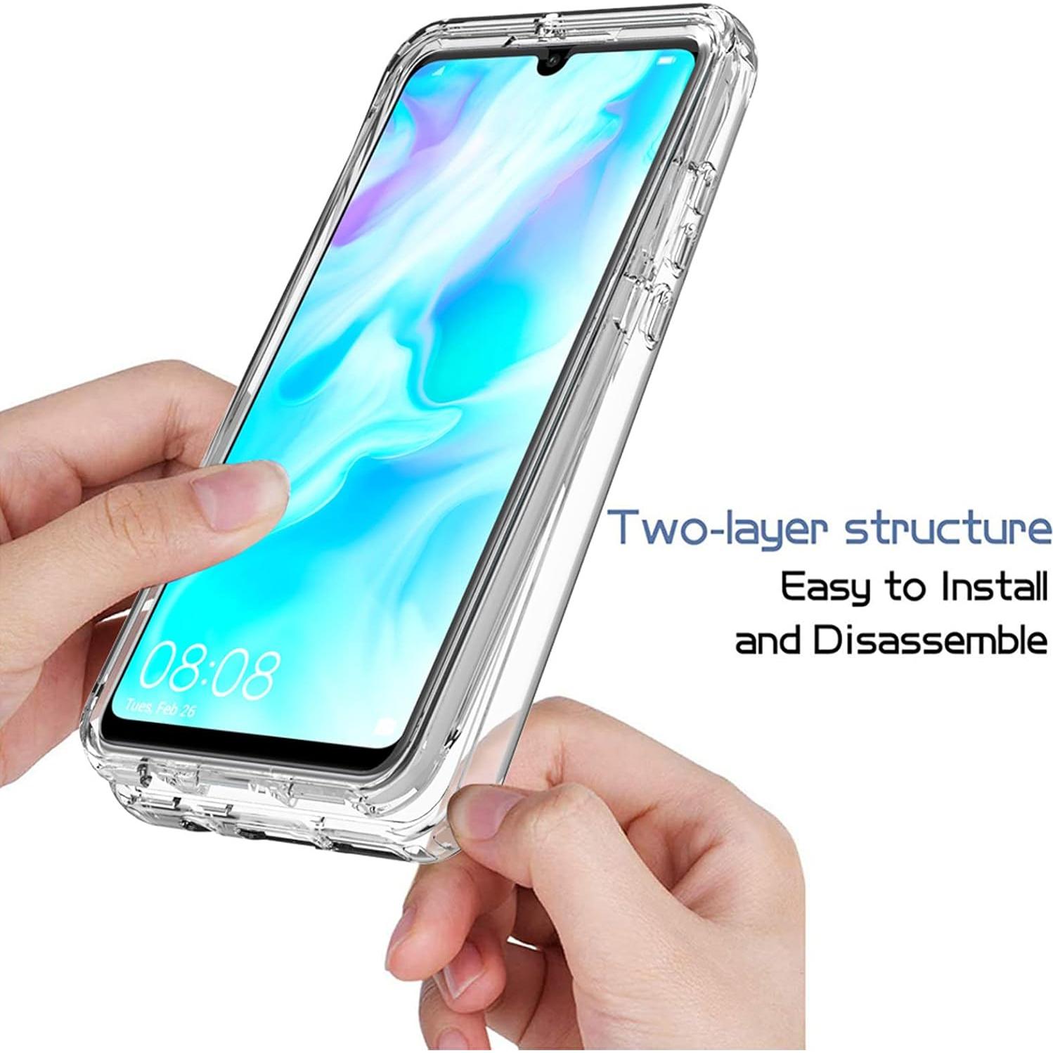 Funda Asuwish para Huawei P30 Lite/Nova 4E Transparente TPU