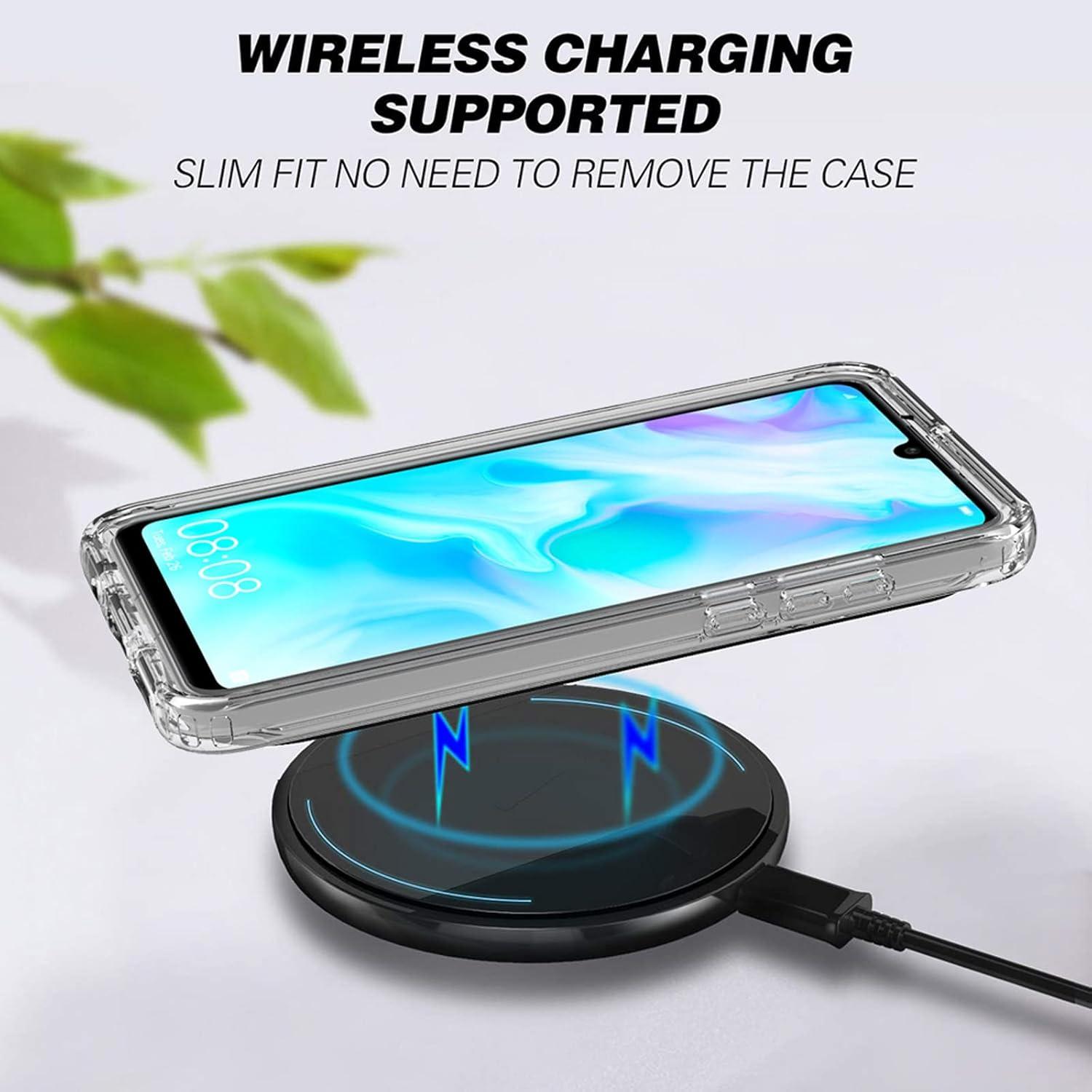 Funda Asuwish para Huawei P30 Lite/Nova 4E Transparente TPU