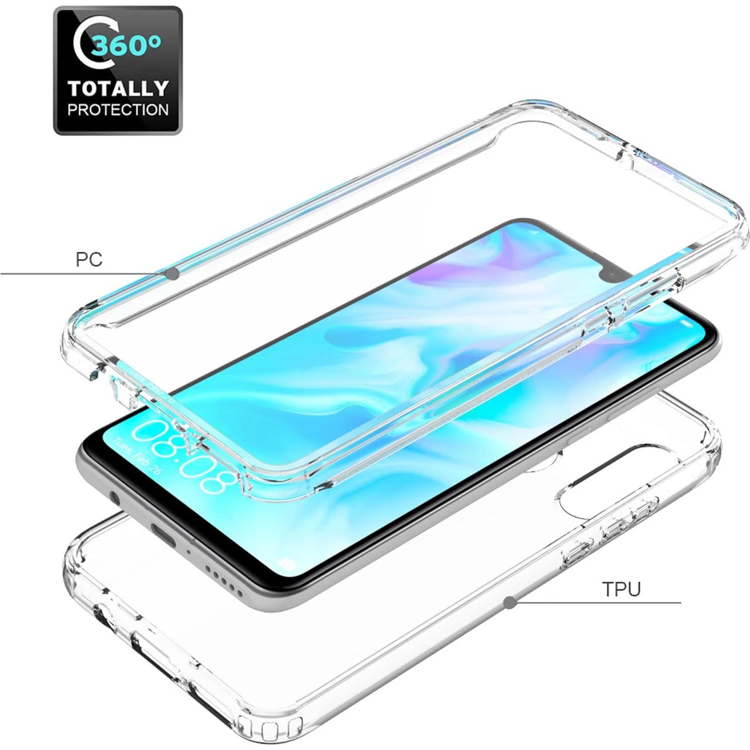 Funda Asuwish para Huawei P30 Lite/Nova 4E Transparente TPU