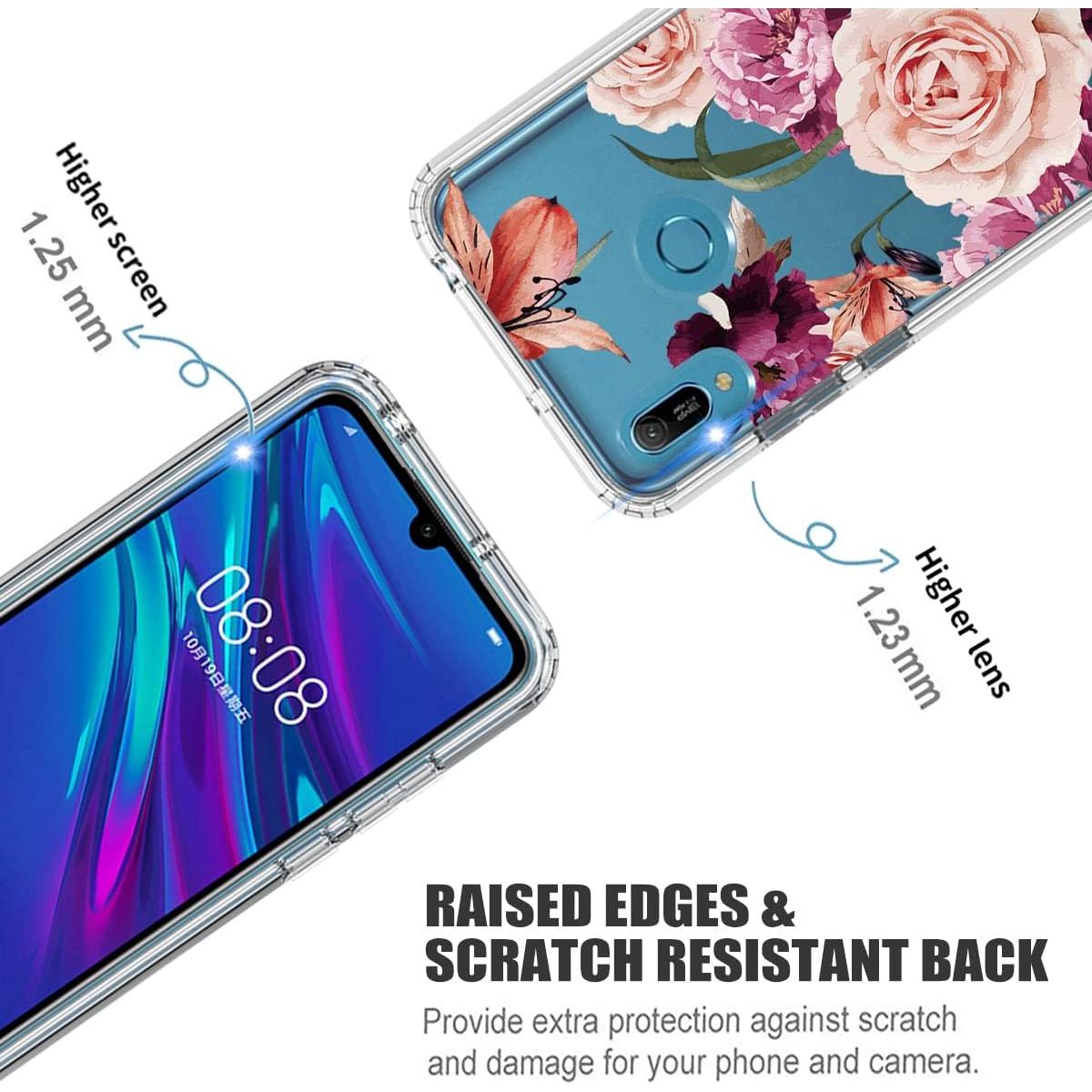 Funda Protectora Huawei Y6 2019 con Protector de Pantalla