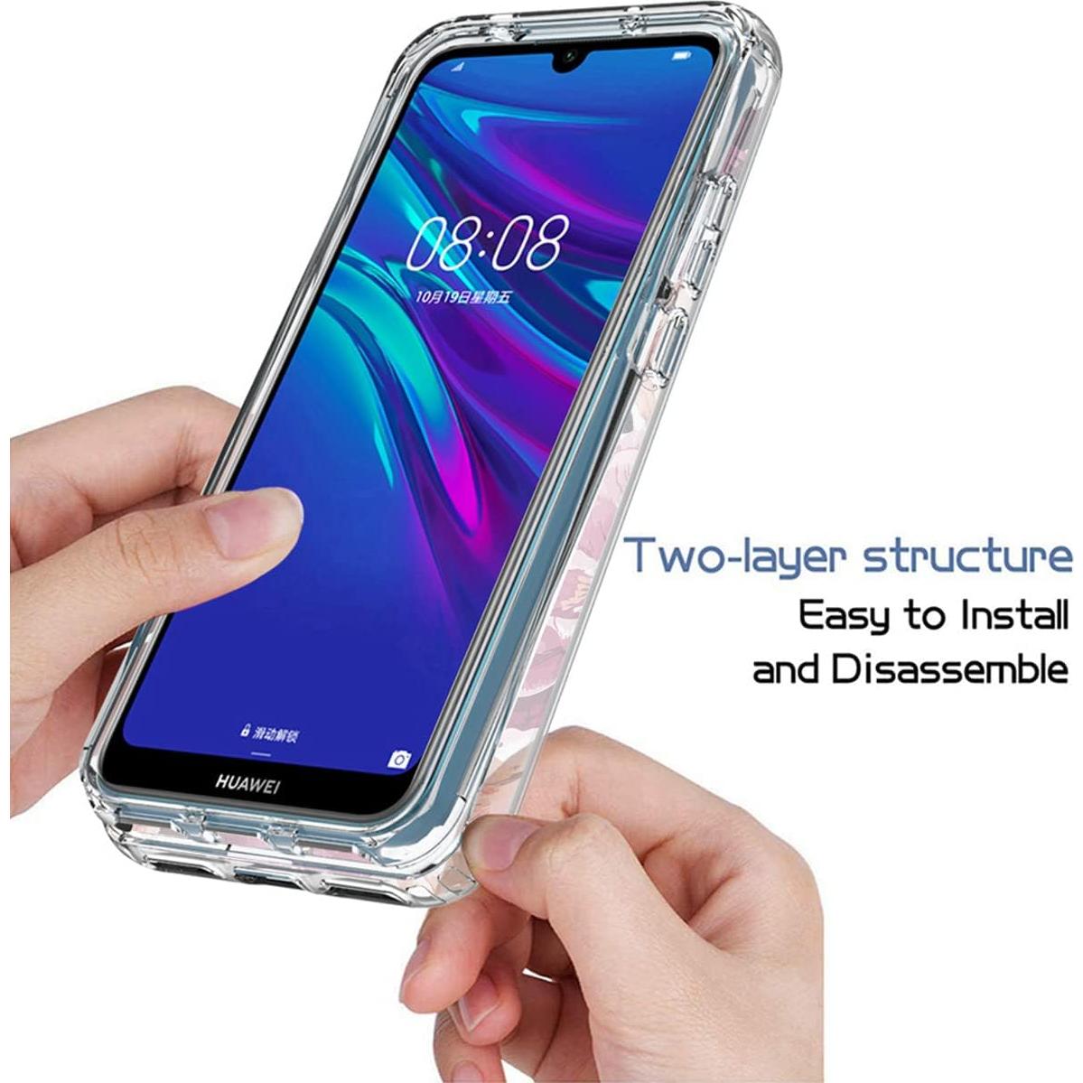 Funda Protectora Huawei Y6 2019 con Protector de Pantalla