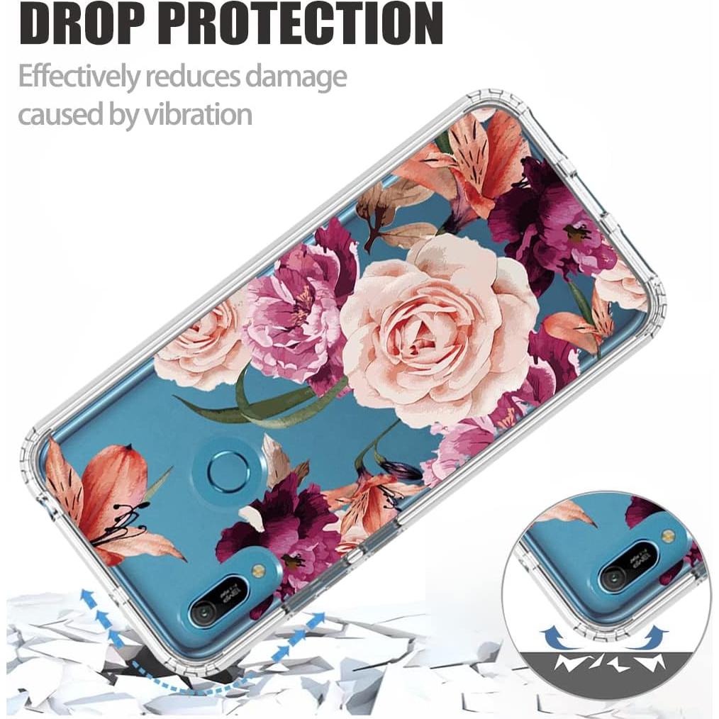 Funda Protectora Huawei Y6 2019 con Protector de Pantalla