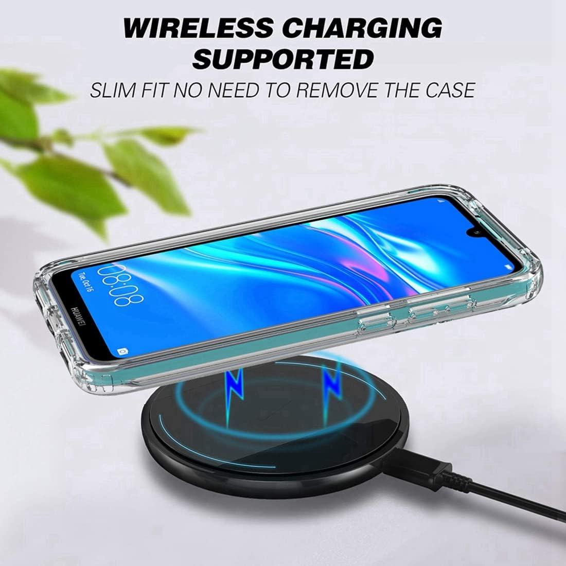 Funda Transparente Huawei Y7 2019 con Protector de Pantalla
