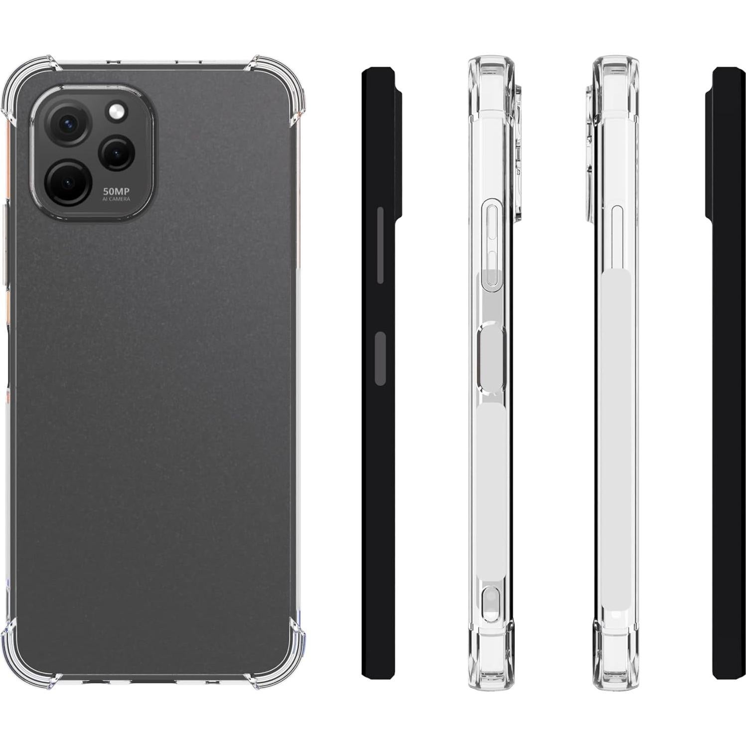 Funda TPU Transparente USTIYA para Huawei Nova Y61 - Bumper