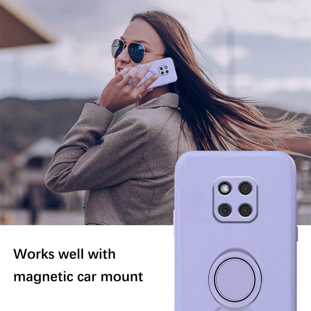 Funda Huawei Mate 20 Pro Silicona Soporte Anillo Astronauta