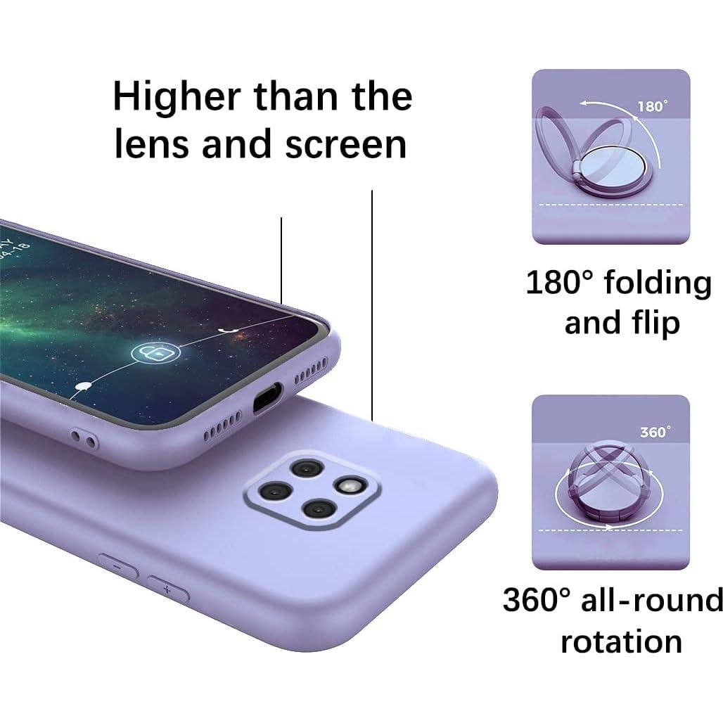 Funda Huawei Mate 20 Pro Silicona Soporte Anillo Astronauta
