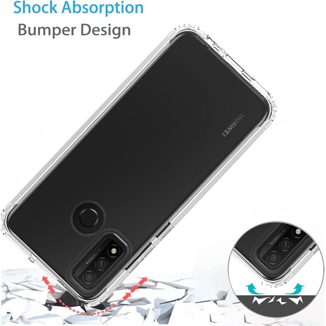 Funda Transparente Antichoque Bohefo para Huawei P Smart 2020