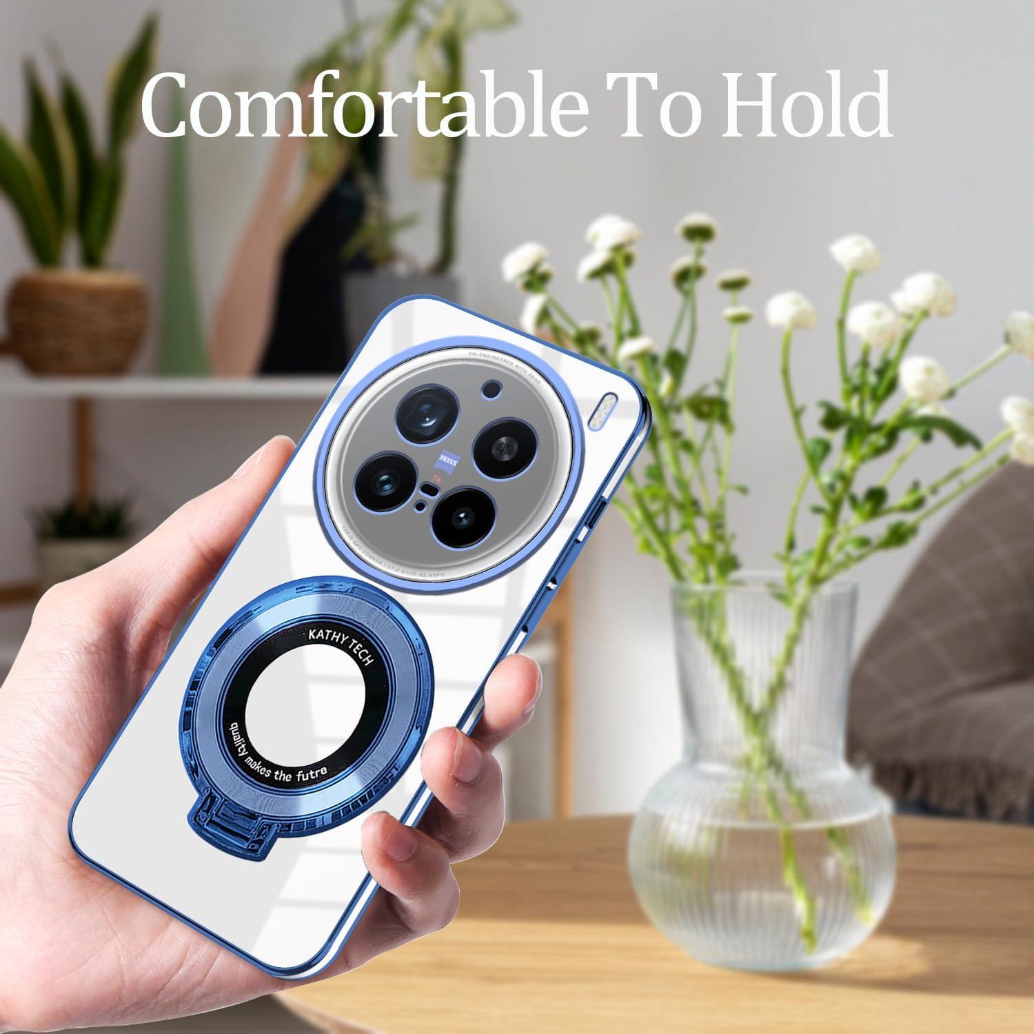 Funda protectora para Vivo X200 Pro - Silicona Azul a prueba de golpes