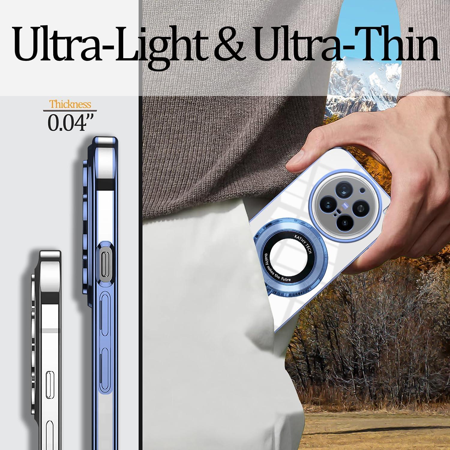 Funda protectora para Vivo X200 Pro - Silicona Azul a prueba de golpes