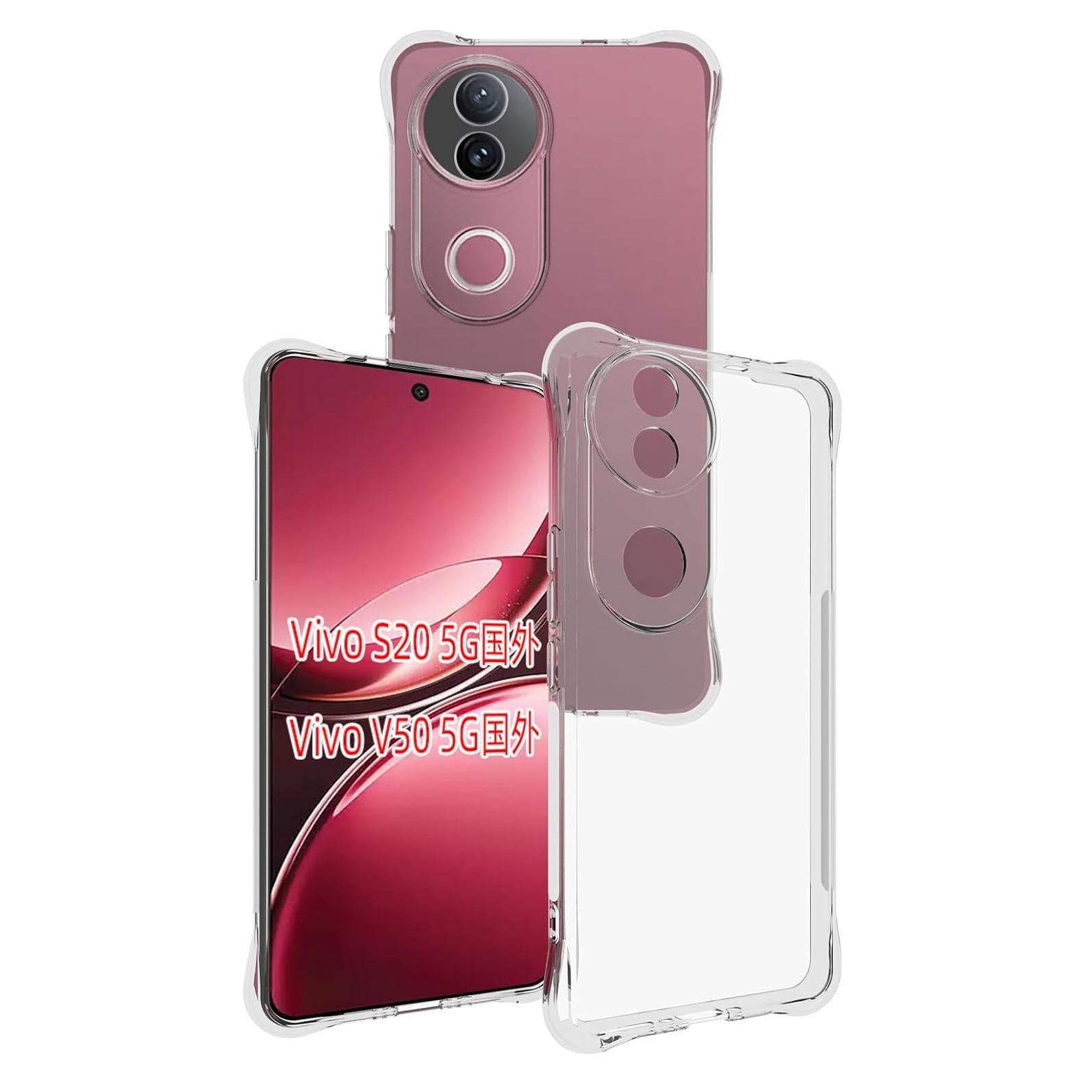 Funda TPU Transparente USTIYA para Vivo V50 5G/S20 5G