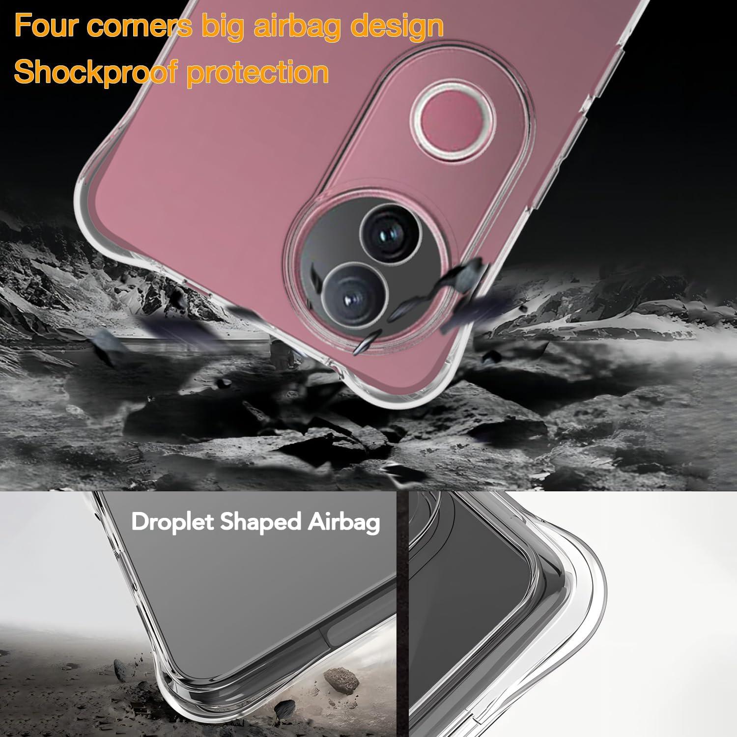 Funda TPU Transparente USTIYA para Vivo V50 5G/S20 5G