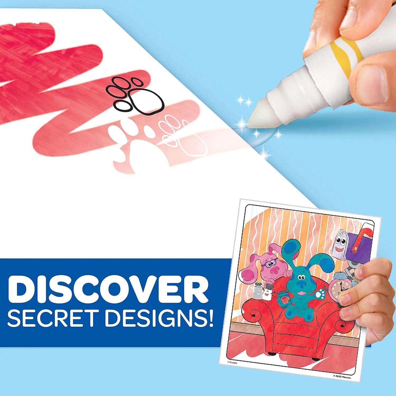 Crayola Color Wonder Blues Clues 18 Páginas y 5 Marcadores