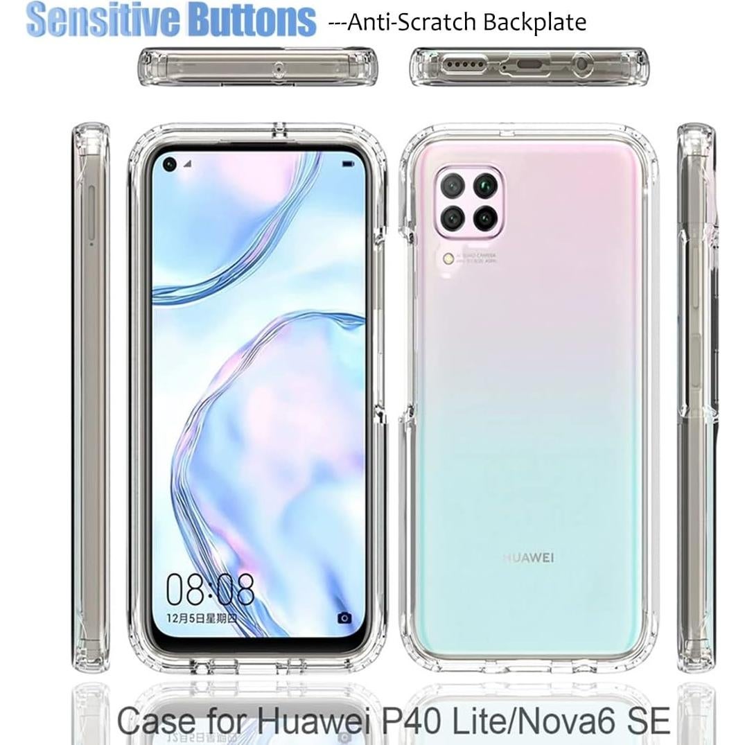Funda Huawei P40 Lite 4G con Protector de Pantalla Templado