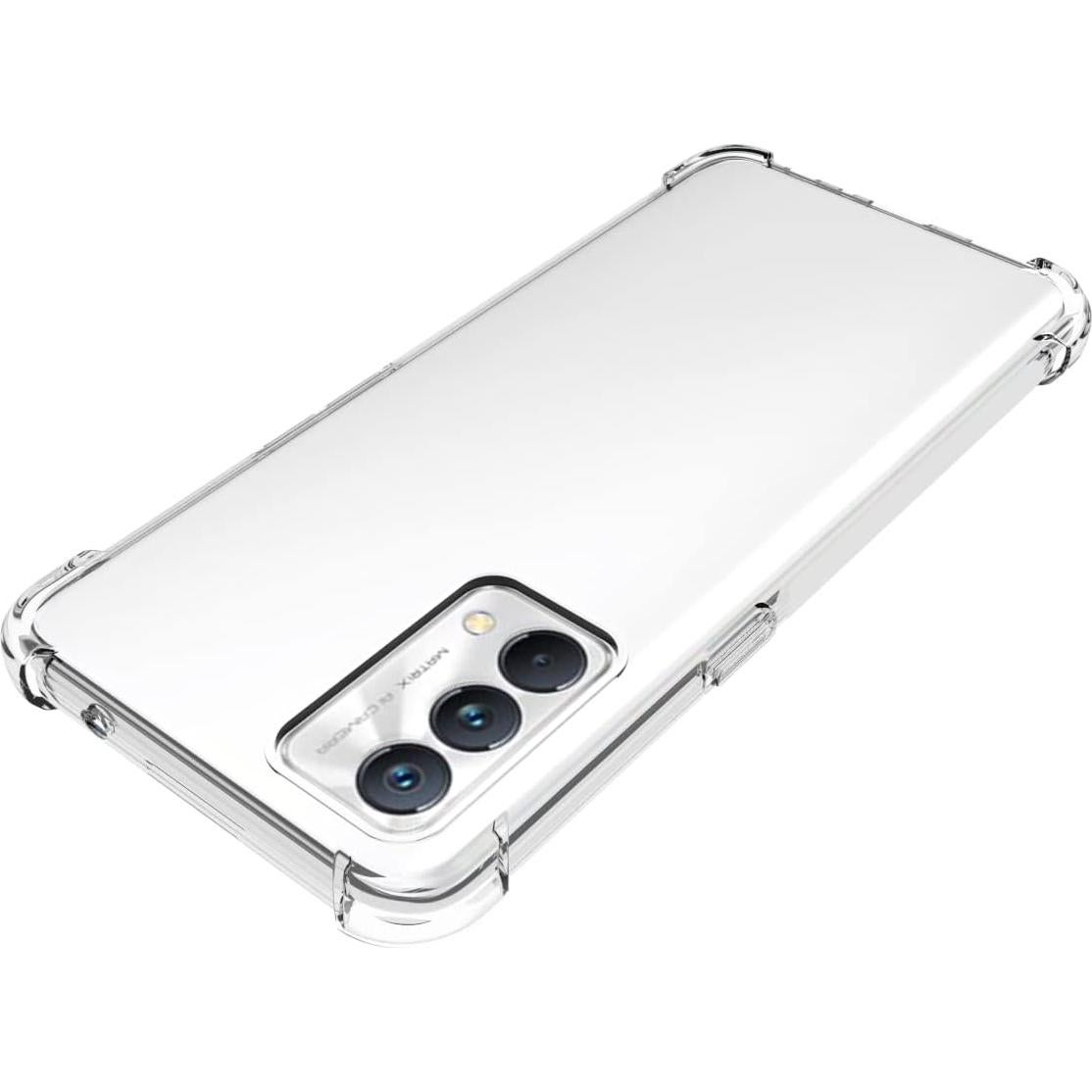 Case for Realme GT Master / Q3 Pro Case Clear TPU Four Corners Protective Cover Transparent Soft funda