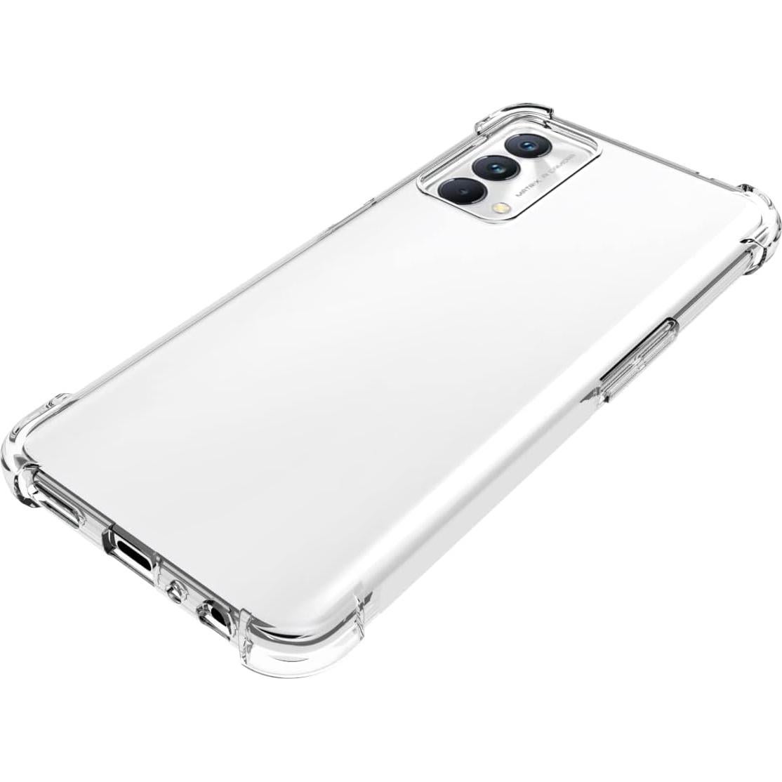 Case for Realme GT Master / Q3 Pro Case Clear TPU Four Corners Protective Cover Transparent Soft funda