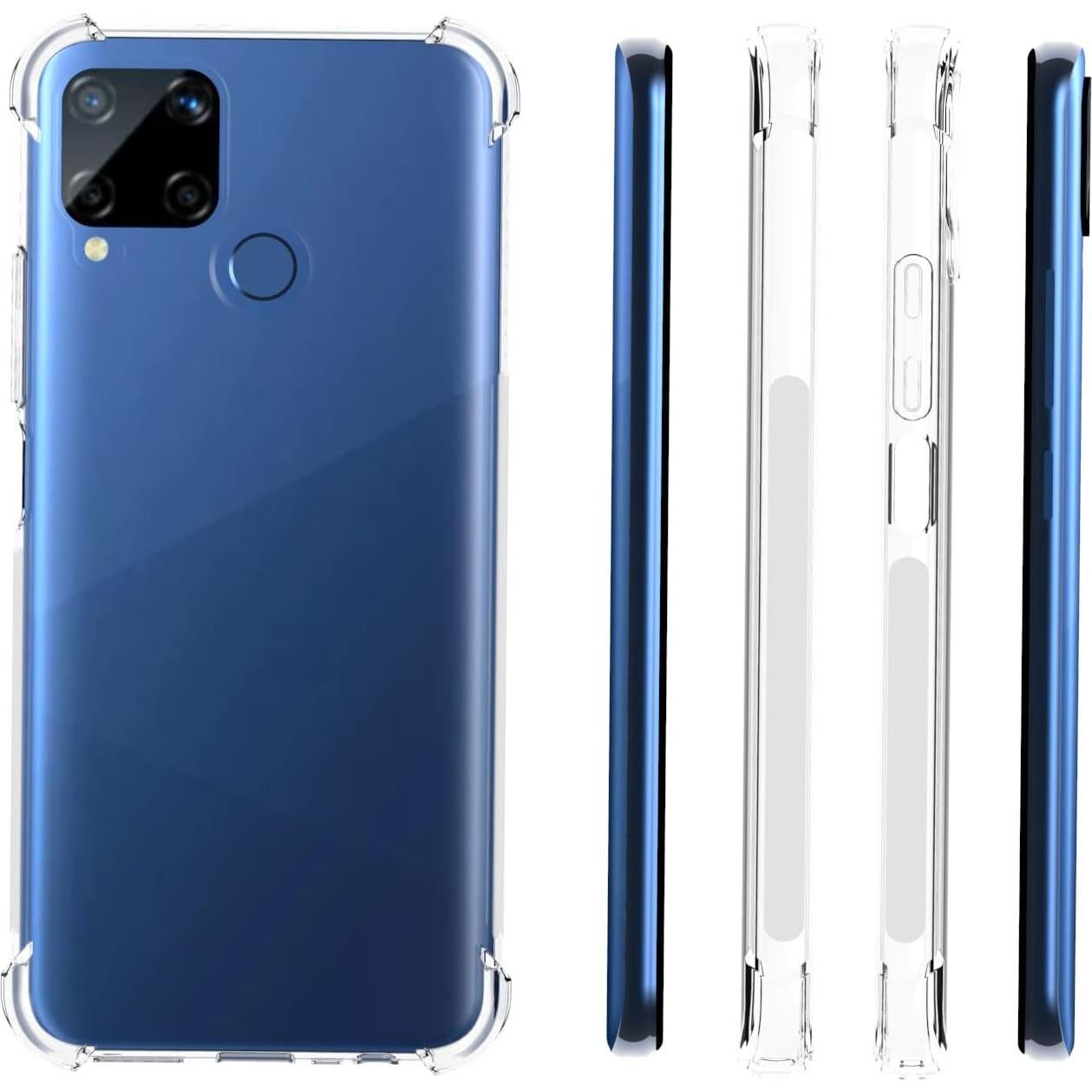 Funda Protectora TPU Transparente USTIYA para Realme 7i/C15/C12