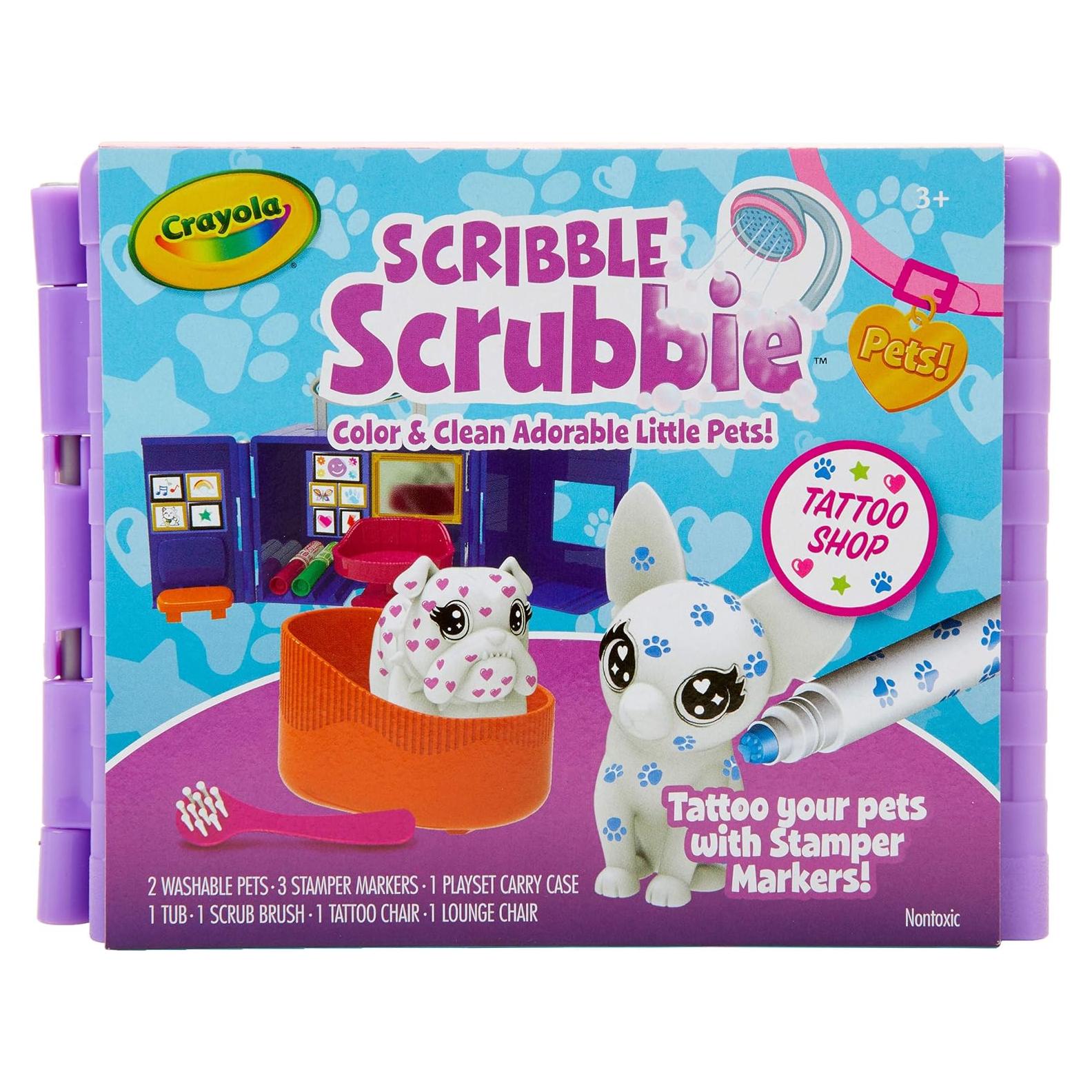 Tienda de Tatuajes Crayola Scribble Scrubbie Mascotas
