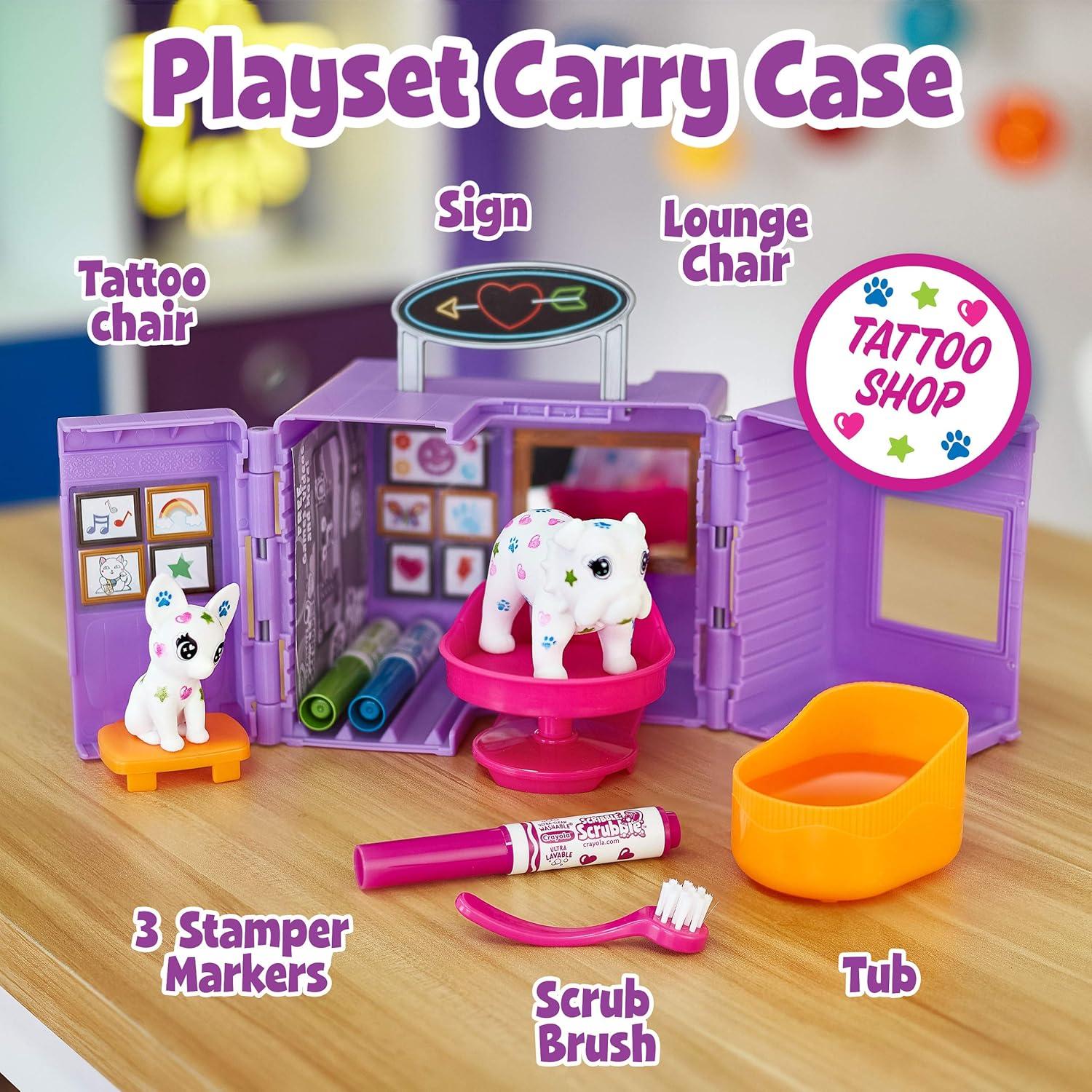 Tienda de Tatuajes Crayola Scribble Scrubbie Mascotas